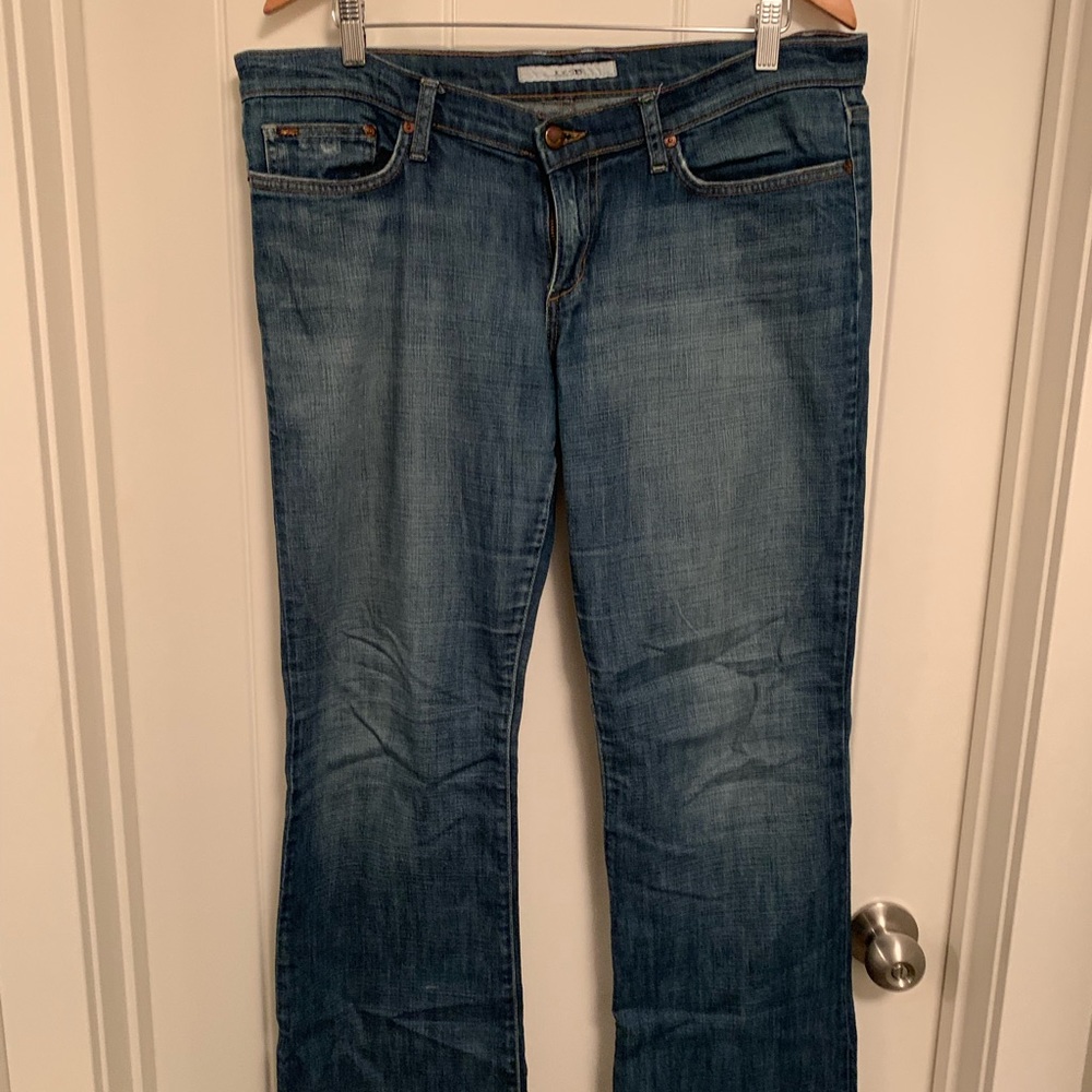 Joe’s Jeans Straight-Leg Distressed Denim